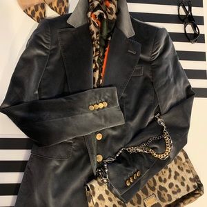 (New) Dolce&Gabbana Velvet Blazer